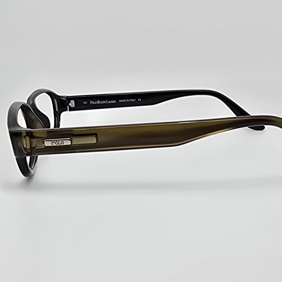 Polo Ralph Lauren Polo 408 4YB Olive Green Sunglasses Frame w/ Case Italy 52mm main image 11